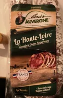Saucisse sèche courbe supérieure haute loire
