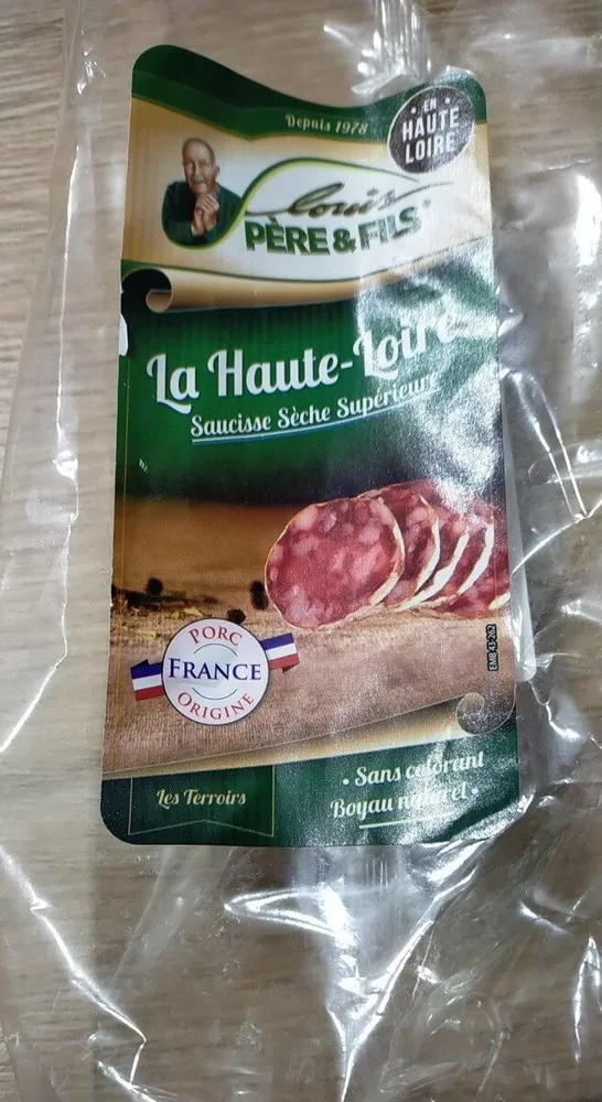 Saucisse sèche courbe supérieur Hte Loire