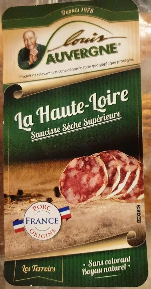 La haute Loire saucisse sèche supérieur