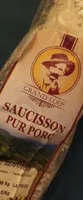 Saucisson pur porc