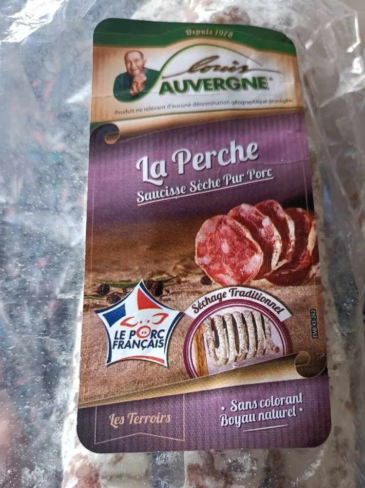 Saucisse sèche pur porc à la perche