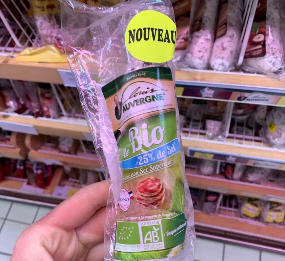Louis auvergne saucisson bio