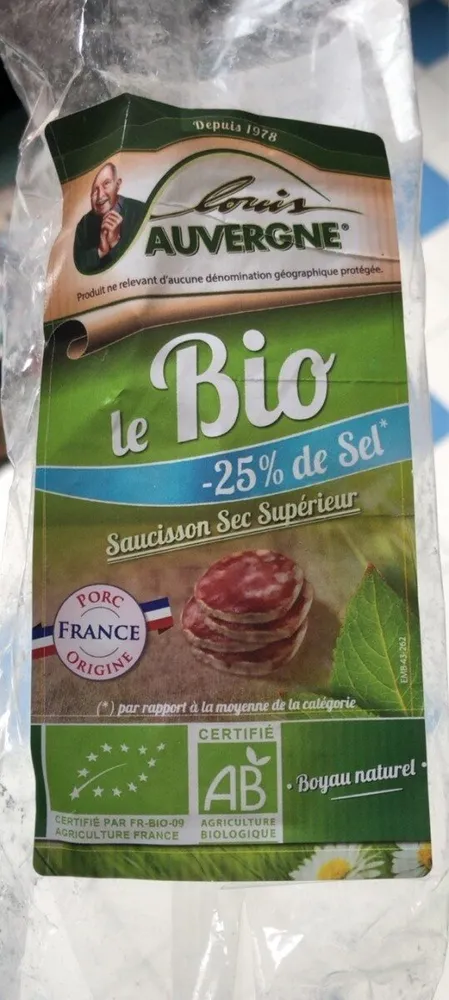 Saucisson sec pur porc