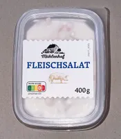 Fleischsalat / Aldi: Poitrine de porc fumee