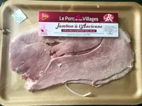 Jambon a l'ancienne label rouge cuit avec couenne