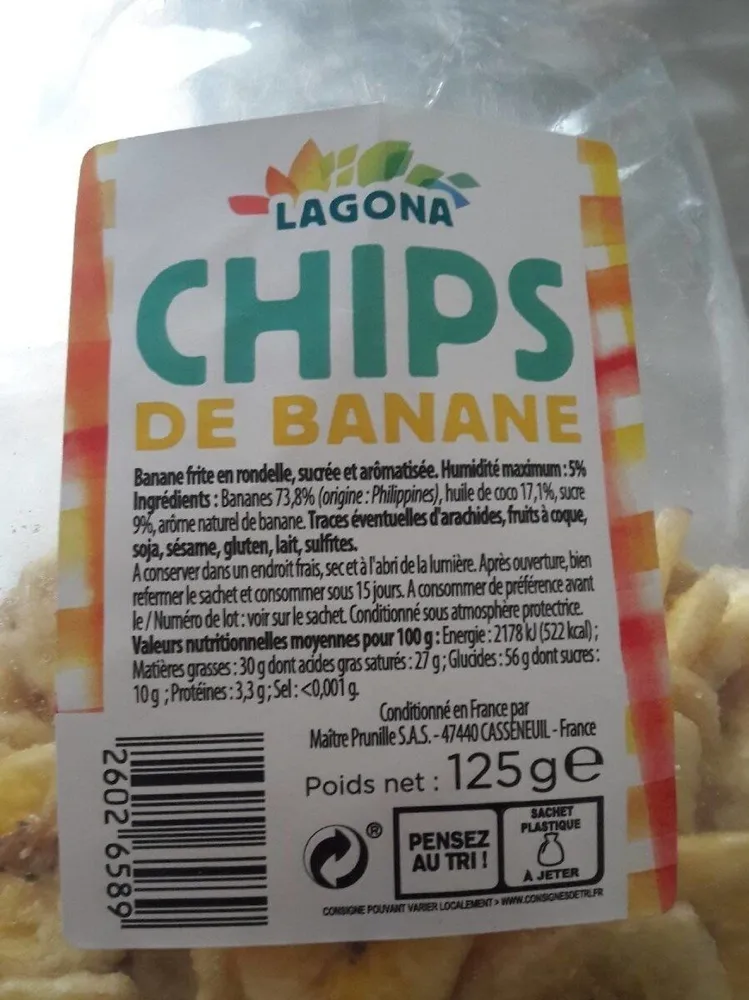 Chips de bananes