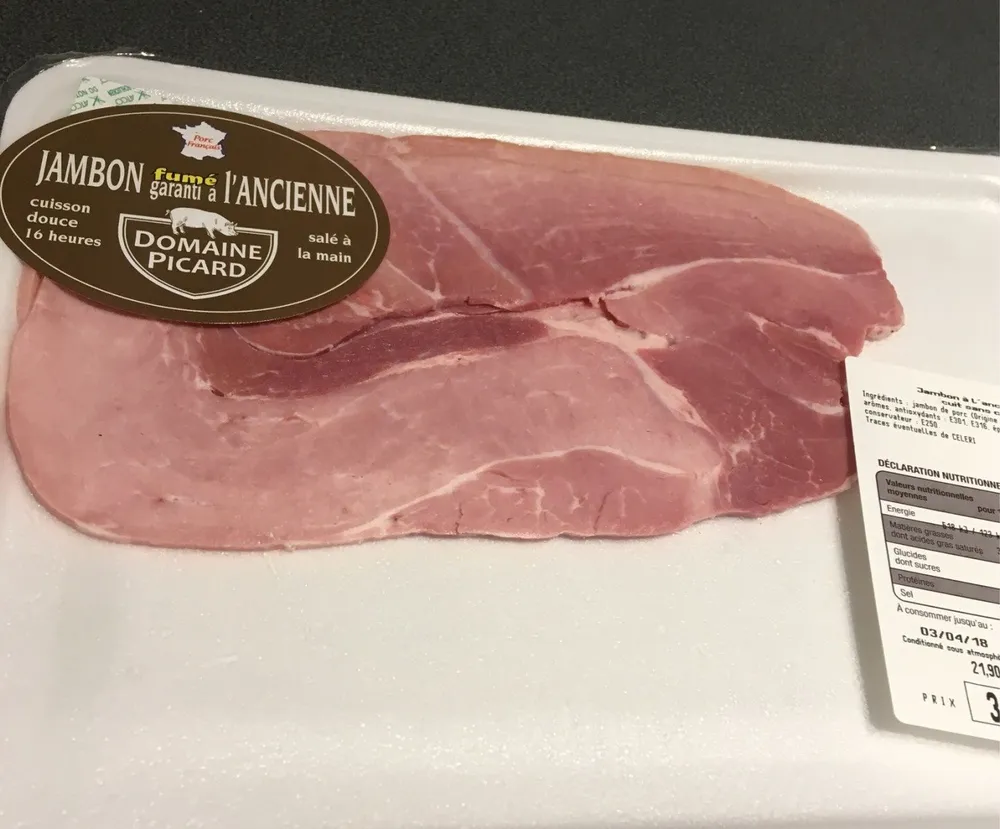 Jambon fume a lancienne
