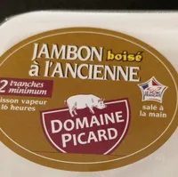 Jambon boisé a l'ancienne cuit avec la couenne