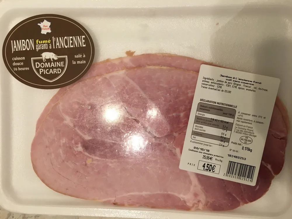 Jambon fumé à l'ancienne