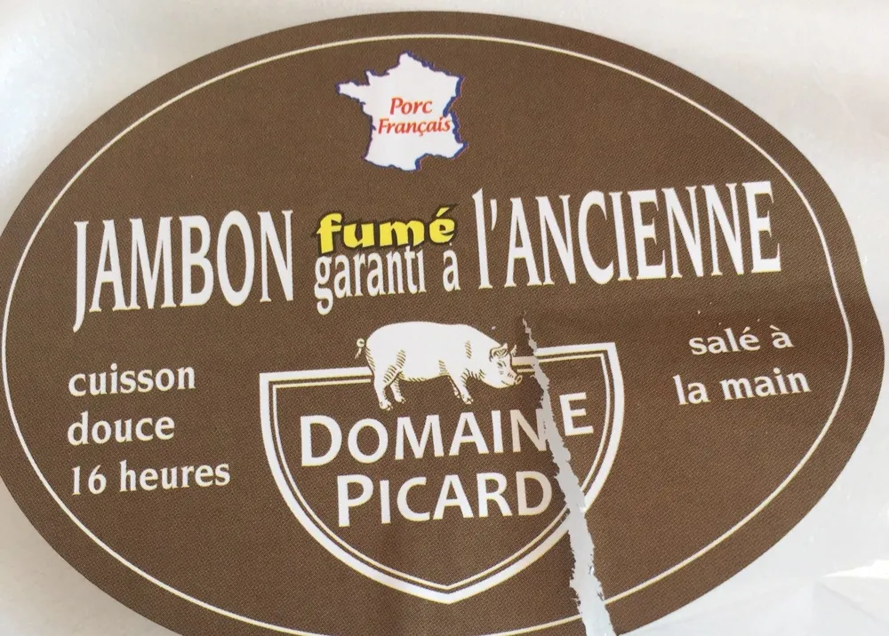 Jambon a l'ancienne fume