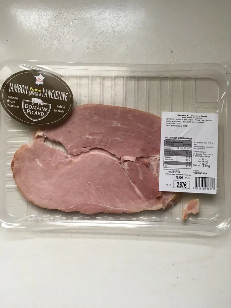 Jambon fumé a l'ancienne