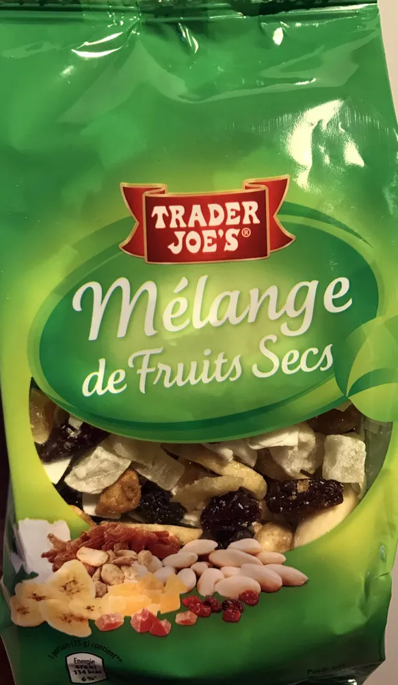 Mélange de fruits secs