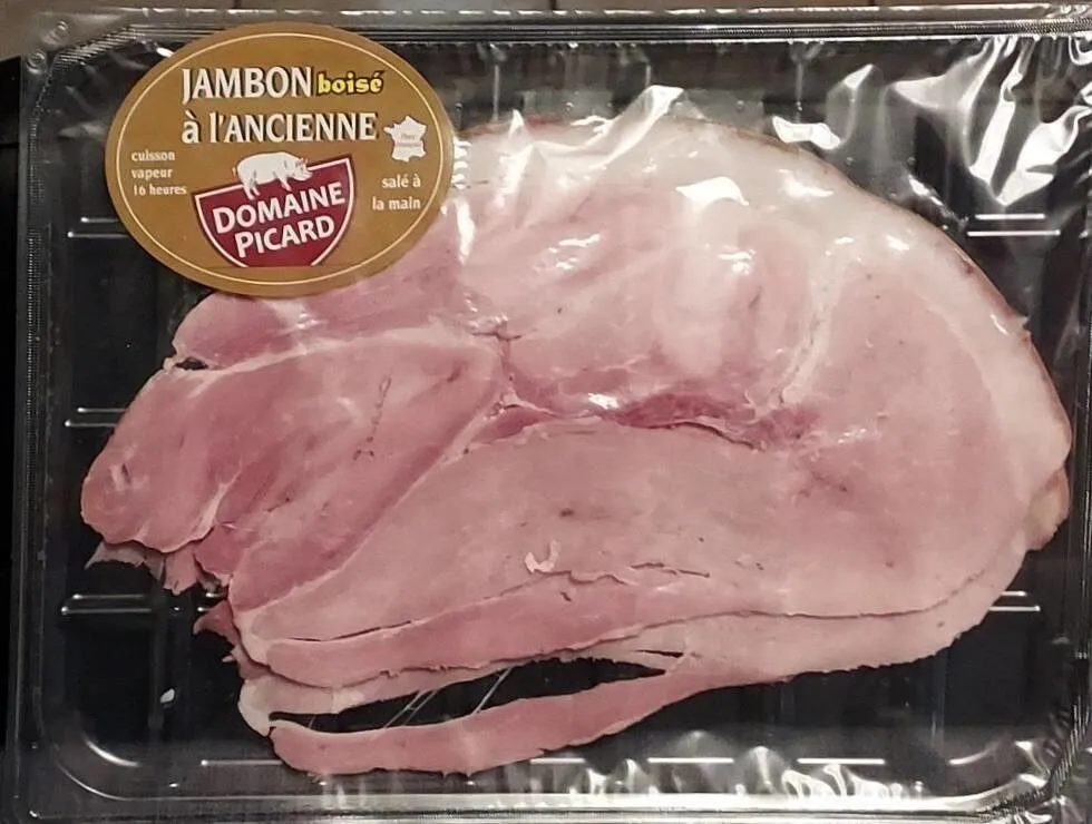 Jambon à l ancienne fumé cuit avec couenne
