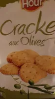 Crackers aux olives
