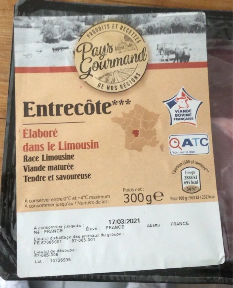 Entrecôte***