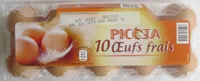10 Œufs frais (calibre Gros L)