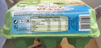 6 oeufs frais (pondus en France)