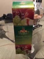 Pur fruit pomme raisin