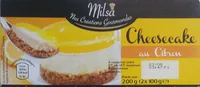 Cheesecake au citron