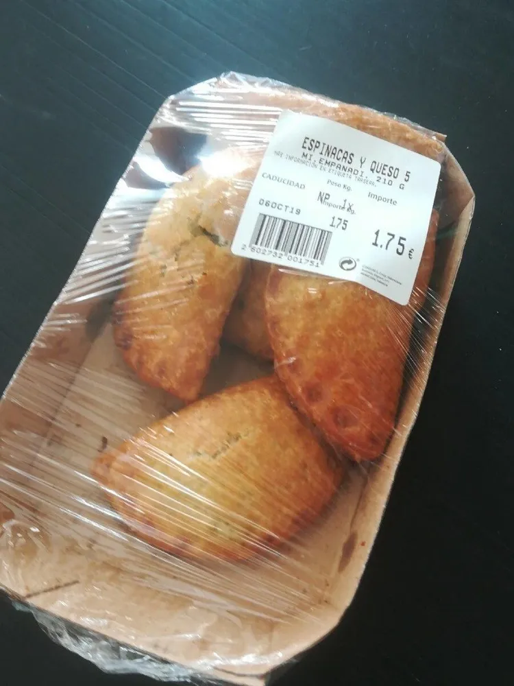 Mini empanadillas Selecta espinacas y queso