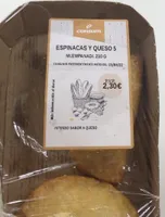 Mini empanadillas espinacas y queso