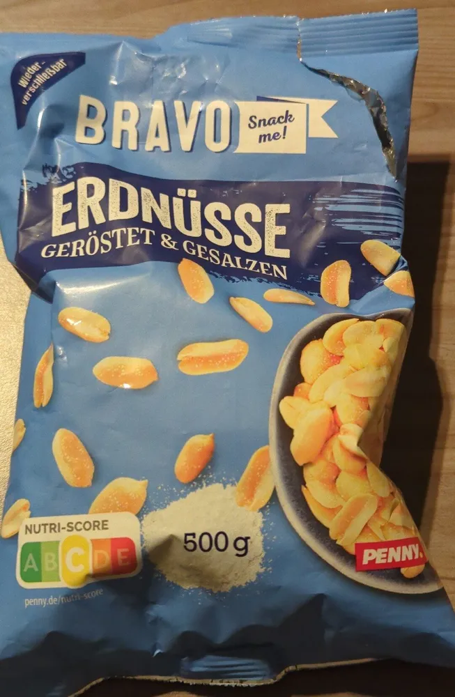 Erdnüsse geröstet & gesalzen