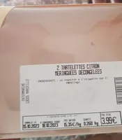 Tartelette citron