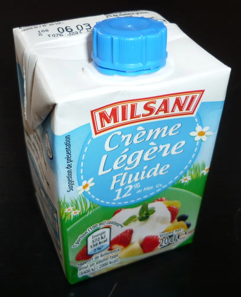 Crème Légère Fluide (12 % MG)