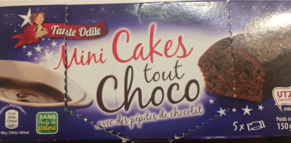 Mini cake tout choco