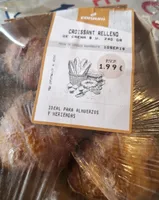 Croissant relleno de crema