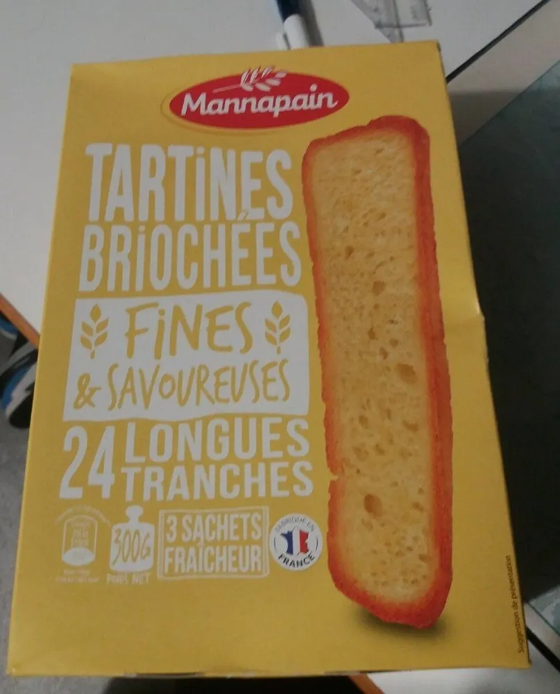 Tartines briochées