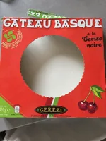 Gateau basque à la cerise noire