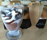 Coupe glacée saveur 3 chocolats