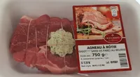 Gigot agneau farci au beurre