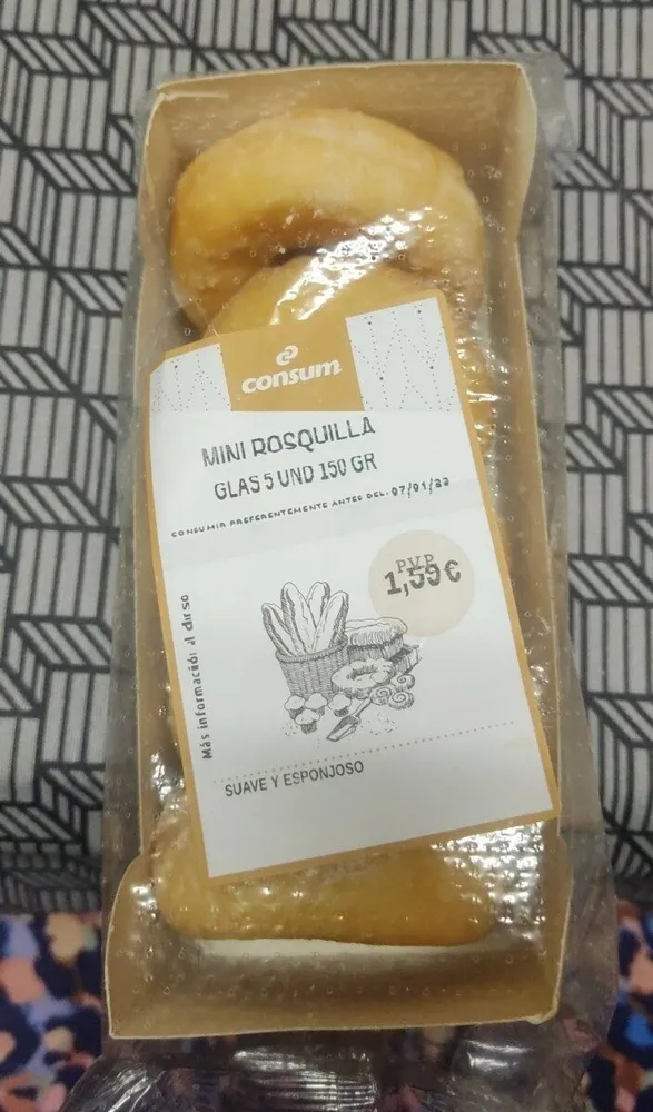 Mini rosquilla glas 5 und 150gr