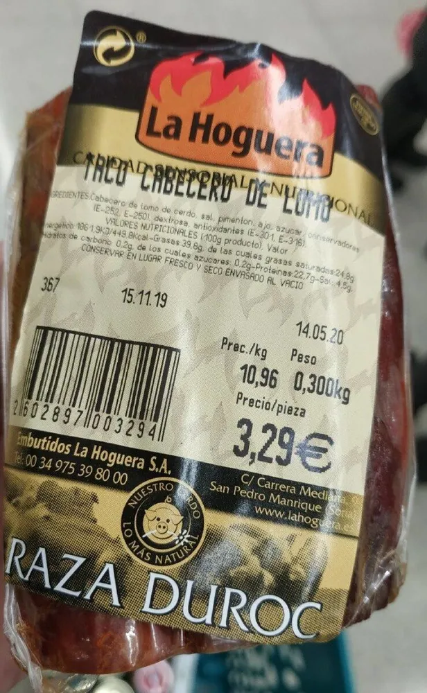 Taco Cabecero de Lomo