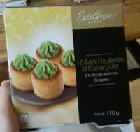 16 mini feuilletés d'escargot