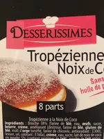 Tropézienne à la noix de coco