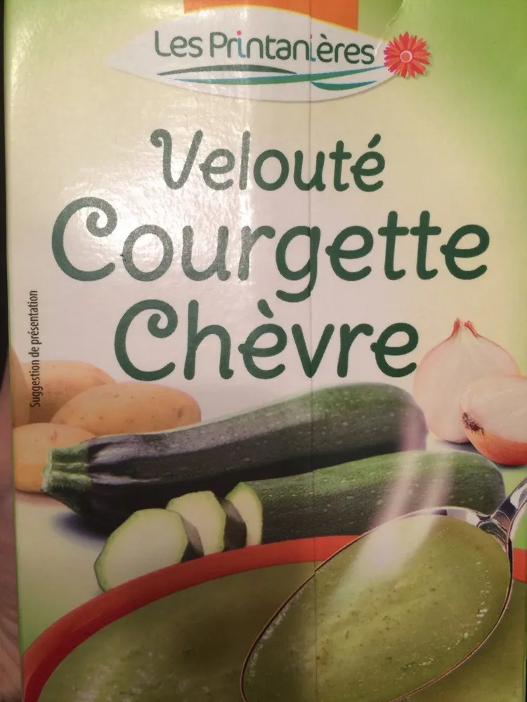 Velouté courgette chevre