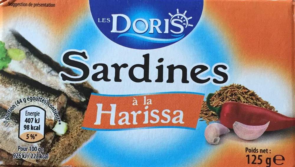 Sardines à la harissa