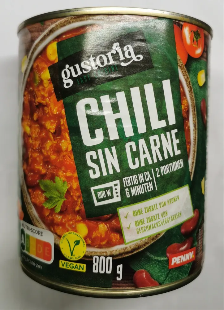 CHILI SIN CARNE