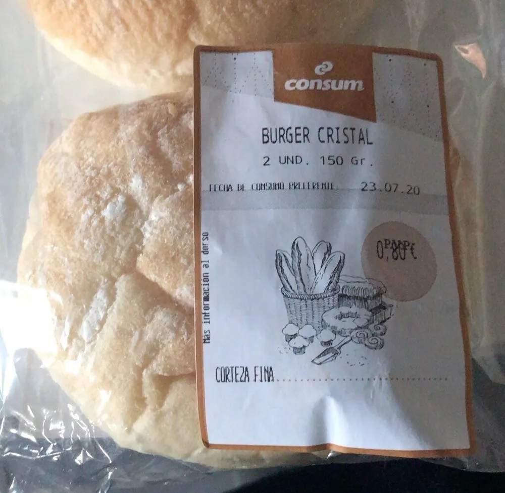 Burguer cristal