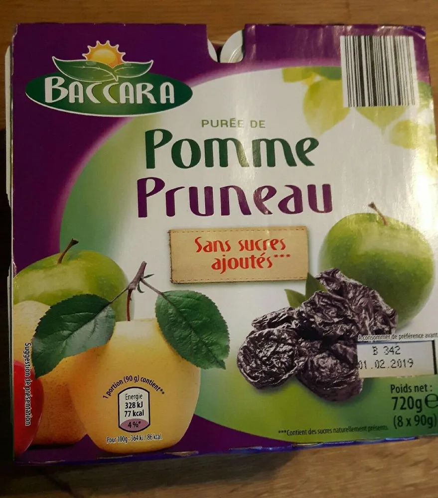 Purée de pomme pruneau