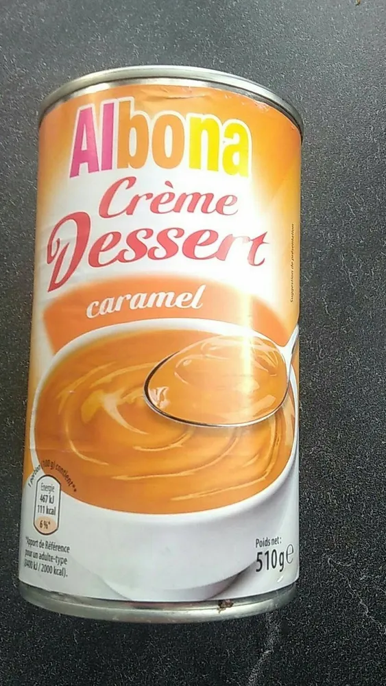 Creme dessert caramel