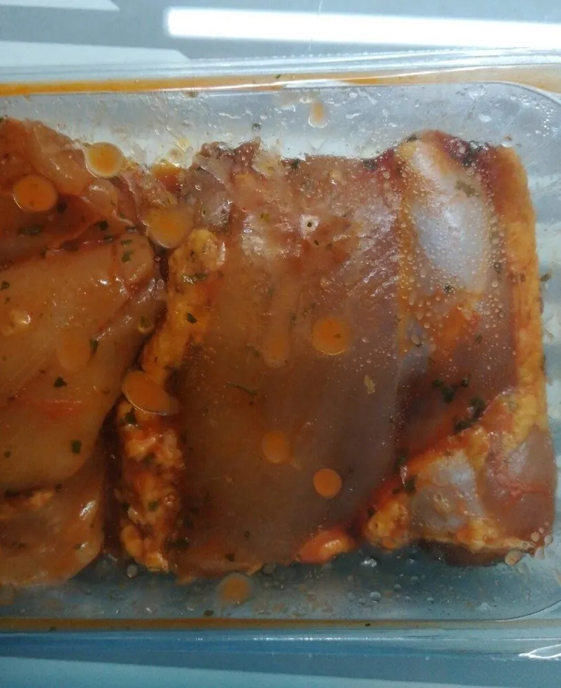 Contramuslo de pollo churrasco