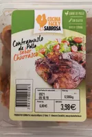 Contrmuslo de pollo sabor churrasco