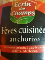 Fèves cuisinées au chorizo