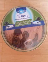 Thon à l'huile d'olive et olives noires