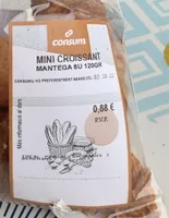 Mini croissant mantega