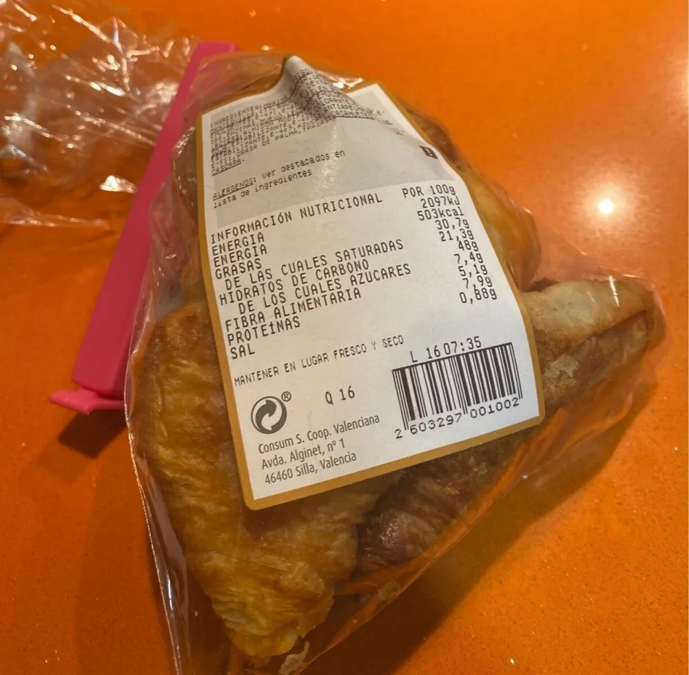 Croissant consum